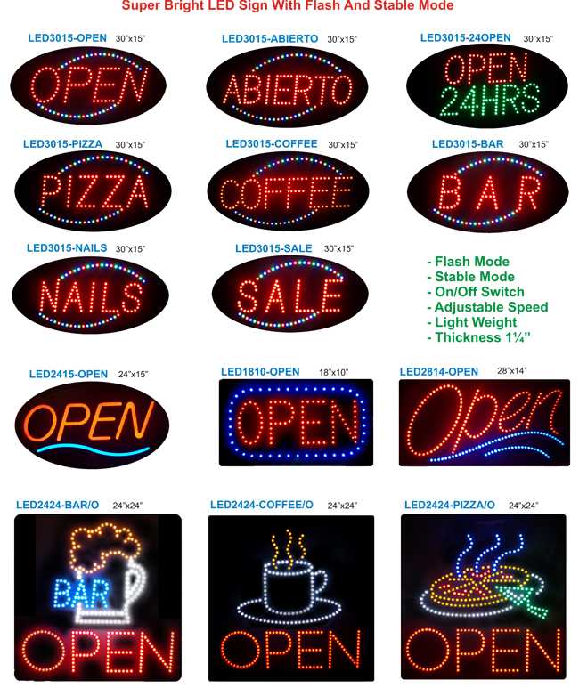 Lighting Sales Connection, INC - Super Bright LED Sign